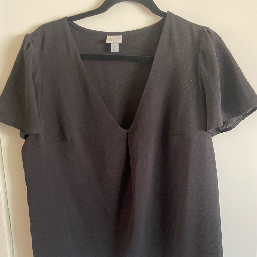 A new day black blouse